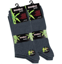 Load image into Gallery viewer, 6 Pairs, Unisex Bamboo Socks. 3 sizes - cottonpremierr
