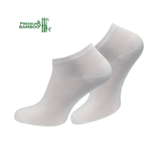 Load image into Gallery viewer, Unisex Bamboo Viscose Trainer Socks, 3 Pairs - cottonpremierr

